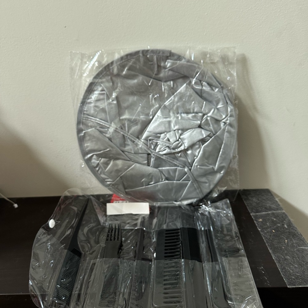 Silver Hair Styling Set